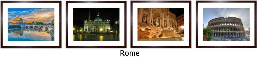Rome Framed Prints